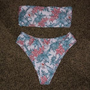 Zaful Bandeau Bikini